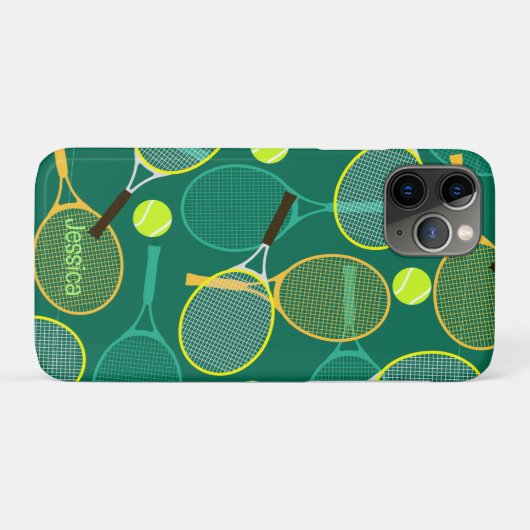 Coque Tennis Design iPhone Pro (Dos (Horizontal))