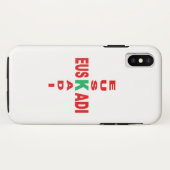 Coque Tough  Apple iPhone X  DESIGN  EUSKADI (Dos (Horizontal))