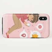 Coque Tough de Case-Mate pour iPhone XS d'Apple (Dos (Horizontal))