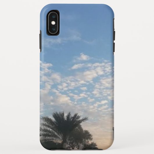 Coque Tough de Case-Mate pour iPhone XS Max d'Appl (Dos)