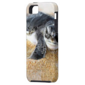 Coque Tough iPhone 5 bébé-tortue. coque iphone (Dos gauche)