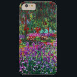 Coque Tough iPhone 6 Plus Iris Flower Garden Claude Monet Art<br><div class="desc">Irises in Monet's Garden,  par l'artiste impressionniste français Claude Monet,  en 1900,  montrant un grand jardin en iris à côté d'un sentier arboré et d'une maison dans l'arrière - plan. Claude Monet fut l'un des fondateurs de la peinture impressionniste française.</div>