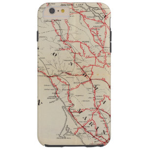 Coque Tough iPhone 6 Plus Sonoma, Marin, lac, et comtés de Napa