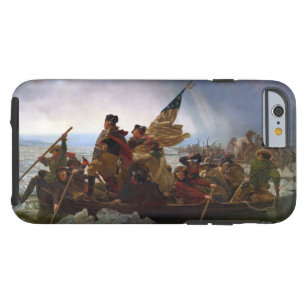 Coque Tough iPhone 6 Washington croisant le Delaware par Emanuel Leutze
