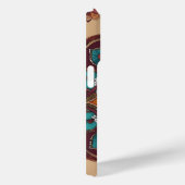 Coque traditionnel Mandala Art iPhone 15 Pro - Eth (Verso / Droite)