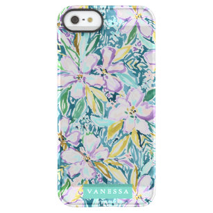 Coque iPhone Permafrost® SE/5/5s Aquarelle tropicale FLORALE de MONTEREY