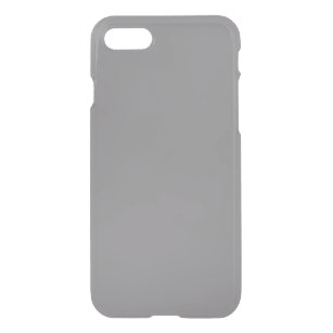 Coque Pour iPhone SE/8/7 Case Arrière - plan couleur gris Titane Tendance