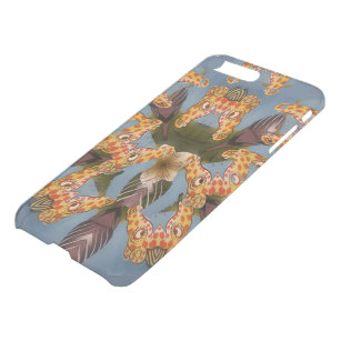 Coque iPhone 8 Plus/7 Plus Belle Urbaine Funny Colorée Giraffe Imprimer