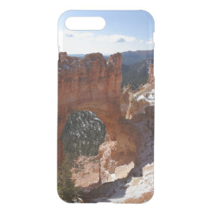 Coque iPhone 7 Plus Bryce Canyon Pont naturel Paysage neigeux Photo
