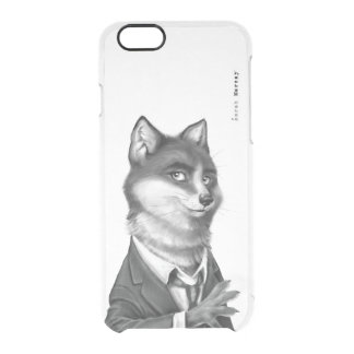 Coque iPhone 6/6S Cas clair de l'iPhone 6/6s - Fox