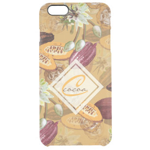Coque iPhone 6 Plus Cocoa Beans, Chocolate Flowers, Nature's Toxits