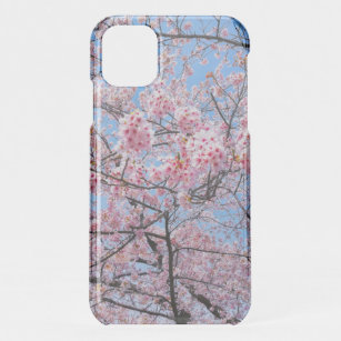 Coque Pour iPhone 11 Fleur de cerisier Sakuras Oriental Floral Naturel