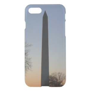 Coque Pour iPhone SE/8/7 Case Monument de Washington au coucher du soleil