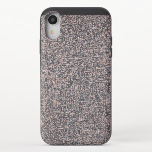 Coque Coulissante Pour iPhone XR Mur en pierre-tissu-vieille-pierre-