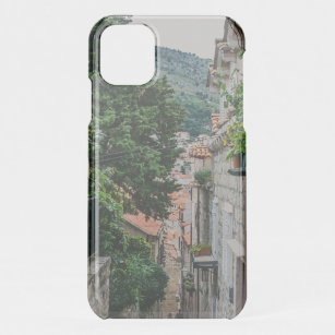 Coque Pour iPhone 11 Rue de pierre étroite à Dubrovnik