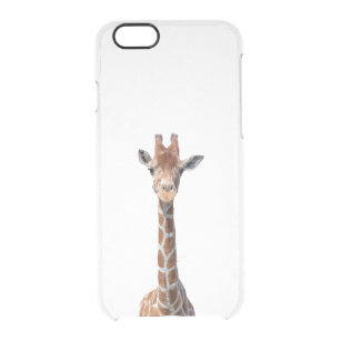 Coque iPhone 6/6S Visage mignon de girafe