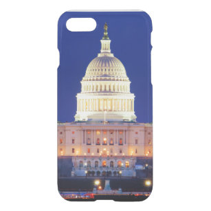 Coque Pour iPhone SE/8/7 Case Washington DC Capitol américain à Dusk