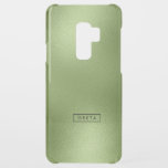 Coques Uncommon Pour Samsung Galaxy S9 Plus Arrière - plan vert chatoyant<br><div class="desc">Vert chatoyant abstrait arrière - plan moderne.</div>