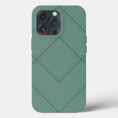 Coque vert avec conception géométrique (Verso)