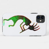 Coque vert kokopelli (Dos (Horizontal))
