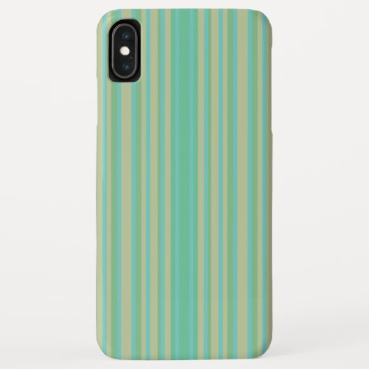 Coque vert moderne - Mate à peine Il iPhone XS Max (Dos)