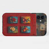 Coque vintage Botanical Art Mobile (Dos (Horizontal))