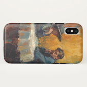 Coque vintage Mobile Conversation (Dos (Horizontal))