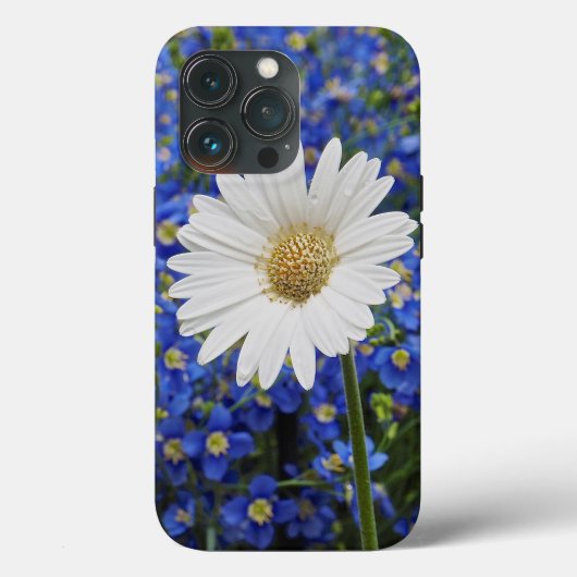 Coque White Daisy iPhone 13 Pro (Verso)