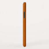 Coque XR pour iPhone orange brûlé (Dos/Droite)