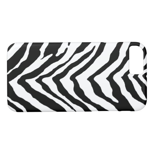 Coque Zebra iPhone 7 (Dos (Horizontal))
