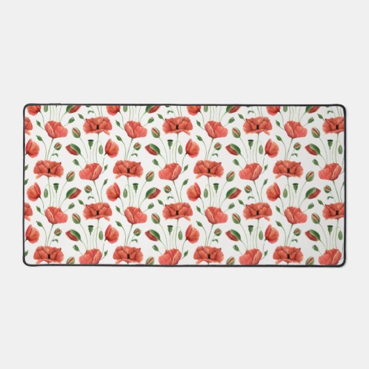 Coquelicot Aquarelle Fleur Sauvage (Recto)