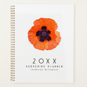 Coquelicot Orange Rouge Jardinage Personnalisé