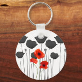 coquelicot sleutelhanger (Voorkant)