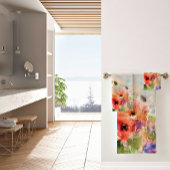 Coquelicots aquarelle automne 