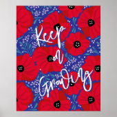 Coquelicots continuent de grandir Grande Affiche (Devant)
