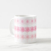 Coquelicots roses bonbons ... mug (Devant gauche)