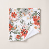 Coquelicots Rouges (Gant de toilette)