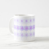 Coquelicots violets bonbons ... mug (Devant gauche)
