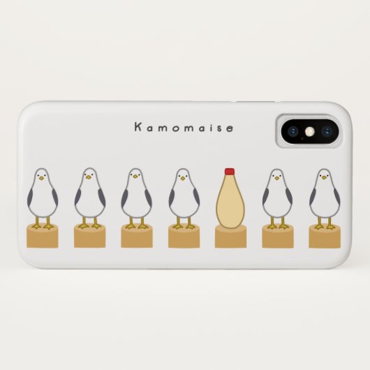 Coques Case-Mate iPhone 【カモメとマヨネーズ】 Seagulls and mayonnaise (Dos (Horizontal))