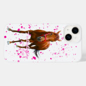 COQUES Case-Mate iPhone ケイメイ牧場　トントントントロちゃん「躍動感のしぶき」 (Verso (horizontal))