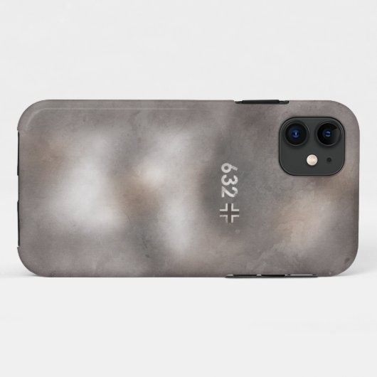 COQUES Case-Mate iPhone ドイツ軍戦車ジャーマングレー(冬季迷彩) (Dos (Horizontal))