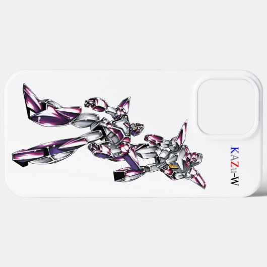 COQUES Case-Mate iPhone  作品番号00012　「ヒーローロボ基本体」 (Verso (horizontal))