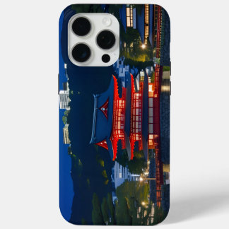 Coque iPhone 15 Pro Max 富士山と紅葉（ Mount Fuji and autumn leaves）