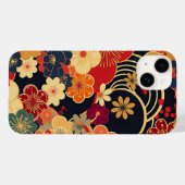 COQUES Case-Mate iPhone 日本の伝統的なヴィンテージデザインを使用したアート作品 花 (Verso (horizontal))