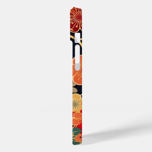 COQUES Case-Mate iPhone 日本の伝統的なヴィンテージデザインを使用したアート作品 花 (Verso / Gauche)