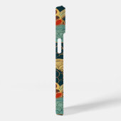 COQUES Case-Mate iPhone 日本の伝統的なヴィンテージデザインを使用したアート作品 花 (Verso / Droite)