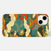 COQUES Case-Mate iPhone 日本の伝統的なヴィンテージデザインを使用したアート作品　雲 (Verso (horizontal))