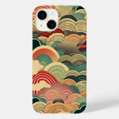 COQUES Case-Mate iPhone 日本の伝統的なヴィンテージデザインを使用したアート作品 雲 (Verso)
