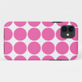 COQUES Case-Mate iPhone 水玉模様パターンプリントの設計ショッキングピンクの水玉模様 (Dos (Horizontal))