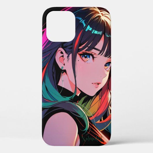 Coques Case-Mate iPhone 煌霞の少女【Radiant Haze Girl】 (Verso)